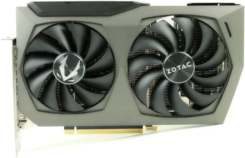 ZOTAC Gaming GeForce RTX 3070 Twin Edge OC 8GB GDDR6 256-bit 14 Gbps PCIE 4.0 Gaming Graphics Card, IceStorm 2.0 Advanced Cooling, White LED Logo Lighting, ZT-A30700H-10P