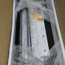 WOPITUES Floating Shelves with Black Metal Guardrail, Shelves for Wall Decor Set of 3, Wall Shelves for Bedroom, Bathroom, Kitchen, Living Room, Plants, Picture Frames, Art- Black (15.7 inch)