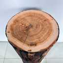 NIVIUS PHOTO Stretchy Cloth Tree Trunk Pattern Cylinder Cover for Party Decoration Plinth Cover (29" (Round), No226-b)