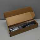 [Upgraded] Large Under Desk Cable Management Tray, Cinati Cable Management Under Desk No Drill, 28.4" Fabric Cord Hider for Wire Organizer, Cord Organizer for Office, Home - Supports Up to 30lbs Black