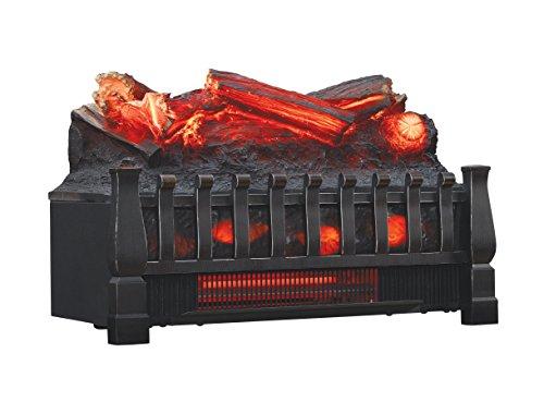 duraflame Electric Log Set 1,000 Sq Ft Heater, Faux Logs Insert with Infrared Flames for Existing Fireplaces, Remote Control Included : Home & Kitchen