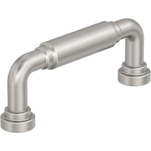 Amerock Coble 3 inch (76mm) Center-to-Center Satin Nickel Cabinet Pull, BP37661G10