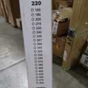 Retractable Outdoor Simple Mesh Safety Baby Gate Wall Mounted For Door And Stairs 33" White