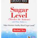 Sugar Level Tea, 20 Bags by Bravo Tea & Herbs (Pack of 2), Best By: 10/2024
