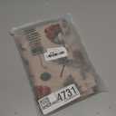 Mushroom Window Valance,Vintage Woodland Vanilla Print Decorative Curtains Valance for Bedroom Kitchen Cafe,Brown 54x18in