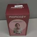 Momcozy Newborn Carrier WeeSnug- Lightweight and Cozy Comfort for 7-25 lbs, Ergonomic Cross-Back Support, Effortless to Put On, Hands-Free Baby Carrier with Lumbar Support, Black