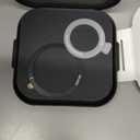 Aulumu G09 Magnetic Ring Grip | Omnidirectional Rotation | MagSafe Compatible | Aluminium Alloy Construction | Stable Dual-Sided Magnetic Attachment | Includes Handle Ring Phone Stand- Black