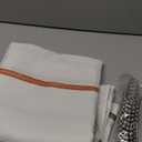 Kids Boho Shower Curtain Set with Hooks, Minimalist Hand-Drawn Soft Pastel Stripes in Warm Earth Tones, Waterproof Fabric Shower Curtain for Modern Farmhouse Bathroom, 72" x 72"