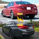 KHK G30 Trunk Spoiler, Gloss Black Car Rear Trunk Tail Spoiler, M5 Style Rear Wing Spoiler Fits for 2017-2023 BMW 5-Series G30 520i 530i 540i / F90 M5 Sedan