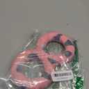 Goughnuts  Dog Toys for Aggressive Chewers | Virtually Indestructible Pull Toy for Breeds Such as Pit Bulls and German Shepherds | Heavy Duty Tug Dog Toy | Medium | Pink (Medium (30-70 lb) (Original Size))