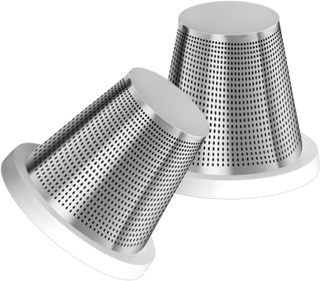 Vmonster Replacement Filters Compressed Air Duster & Small Vacuum Cleaner 2-in-1, 2 Pack
