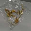 JeVenis Luxury Reindeer Antler Headband Gold Deer Fantasy Fairy Elven Headband Festival Wear Party Hats