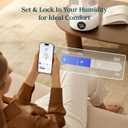 LEVOIT Smart Humidifiers for Bedroom, 4.2L Top Fill for Large Room with 42H Runtime, Dishwasher Safe Easy to Clean, 21dB Cool Mist for Baby, Plants, APP/Voice Control, Scene Mode With Light & Music