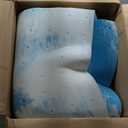 Marsail 3-inch Queen Memory Foam Mattress Topper, Gel Infused Cooling, Soft for Sleeper Sofa, RV, Camper, CertiPUR-US Certified (Blue)