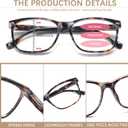 Progressive Multifocal Reading Glasses for Women Photochromic Gray Sunglasses Blue Light Block Stylish Ladies Readers