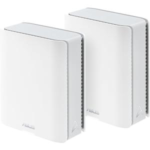 ASUS ZenWiFi BT10 Tri-Band WiFi 7 Mesh, 18 Gbps, 6000 sq.ft (2pk), Dual 10G Ports, Security and Parental Controls Included, Smart Home Master SSIDs, 4G & 5G Mobile Tethering