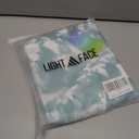 Light Face Men's UPF 50+ Sun Protection Hoodie Shirts Long Sleeve Rash Guard Fishing Hiking SPF UV Shirt Quick Dry (Blue, M)