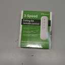 Ceiling Fan Remote Replacement Hunter 99770, Universal Ceiling Fan Remote Control Kit Compatible with Hunter Hampton Bay Harbor Breeze,with Dimmer Light,3 Speed Control with Wall Mount