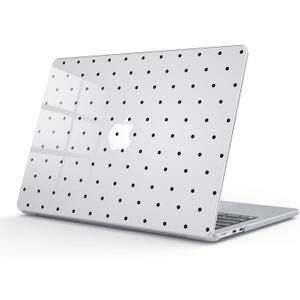 AdorableWhimsy for MacBook Air 13 Inch Case 2025-2022 Release A3240 M4/A3113 M3/A2681 M2 Cute Polka Dot Aesthetic Design Crystal Clear Hard Shell Case Laptop Protective Cover for MacBook Air 13.6"