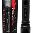 GearLight S2000 LED Flashlight High Lumens - Super Bright, Powerful, Mid-Size Tactical Flashlight for Outdoor Activity & Emergency Use - S2000-1 Pack, (Batteries Not Included)
