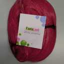 FantaLook Long Straight Hot Pink Cosplay Wig with 2 Ponytails for Women Halloween Party Costume