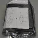 Mcfleet 4x4x2" Black Shipping Boxes - Corrugated Cardboard Mailing Box Packaging for Small Business - Tab Locking Literature Mailer Flat Empty Gift Packing Supplies 24 Pack