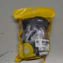 GRENFU Retractable Baby Gate Replacement Hardware Retractable Dog Gate Full Set Wall Mounting Accessories Brackets Latches Black A32 A32