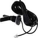 Flow Switch Assembly GLX-FLO-RP for Hayward Goldline Aquarite Salt Systems, Pool Flow Sensor Suitable for Hayward Salt Cell and Salt Chlorine Generator System, with 15-Foot Cable (Matte Black)