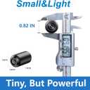 Small Wireless WiFi Bullet Camera,Mini Tiny Camera,HD1080P Video Recorder Live Feed,Tiny Portable Camera,Baby Monitor,Covert Nanny Cam with Auto Night Vision Detection,Cloud Storage,Loop Record APP