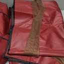 SCOCANOPY Commercial 10x10 Canopy Replacement Canopy Top with Air Vent,Canopy Cover ONLY, (Red)