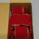 Christmas Tree Topper Bow - Bow: 11" sq. - Tails: 3 Yards Long Each - Velvet Red