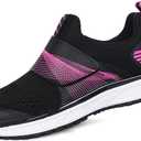 Women's Indoor and Outdoor Cycling Shoes - Comfortable and Breathable - Compatible With SPD Cleats (8.5, Black)