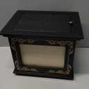 Cremation Urns for Human Ashes Adult Male or Female, Funeral Memorial Urns for Ashes with Photo Frame, Wooden Urns Box and Casket for Men Women, Burial Urn for Adults Up to 200 IBS, Butterfly