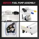 BDFHYK Electric Fuel Pump Assembly E3508M Compatible with Chevrolet Tahoe 2000-2003 V8 4.8L 5.3L, Compatible with GMC Yukon 00-03 V8 4.8L 5.3L 6.0L, Escalade 2002-2003 V8 5.3L 6.0L, Replace# MU1804