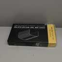 Sofa Arm Tray,Bamboo Folding Couch Arm Tray,Sofa Armrest Trays with Anti-Slip Pad for Drinks,Snacks,Phone,Remote ControlBlack (18.9*13)