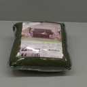 Easy-Going Reversible Couch Cover for 3 Cushion Couch Sofa Cover for Dogs Water Resistant Furniture Protector Cover with Foam Sticks Elastic Straps for Pet Cat (Sofa, Army Green/Beige)