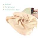 Lion bear 10 Pack Reusable Colored Organics Baby Washcloths, Soft Absorbent Organic Cotton Washable Saliva Towel Face Wipes, Newborn Bath Face Towel, Natural Baby Wipes for Sensitive Skin (White)