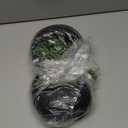 Der Rose 2 Pack Fake Hanging Plants Artificial Succulents Plants Indoor for Black Boho Bathroom Wall Decor