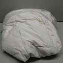 Globon Down Blanket Twin Size, Extra Lightweight Summer Comforter/Duvet Insert for Hot Sleepers, Noiseless & Extra Soft, 7.7 Ounce Fill Weight, White