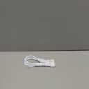 EZDIY-FAB 16pin (12+4) 12VHPWR PCIe 5.0 GPU Power Sleeved Cable Extension, Male to Female, Compatible with RTX 5080, 5070, 4090, 4080, 4070,16AWG with Cable Combs-All White