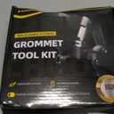 Grommet Tool Kit, 3/8 inch Handheld Eyelet Kit Manual Grommet Press Machine with 500 pcs 10 mm Grommets