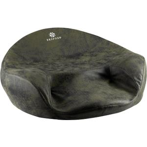 Ergonomic Meditation Cushion/Chair/Seat/Floor Pillow for Home/Office/Studio Memory Foam, Removable & Washable Cover, Designed for Long Period Meditation Comfort (Dark Green)