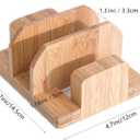 Kunovo Bamboo Pot Lid Holder,Cutting Board Organizer,Baking Sheet/Pan Organizer Rack for Cabinet (GGJ-A)