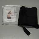 Momcozy Pregnancy Belly Band, CozySupport Ergonest Maternity Belly Band, Invisible Pregnancy Belt for Back, Abdomen, Waist (XX-Large, Black)