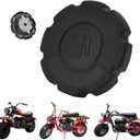 Funparts Gas Fuel Tank Cap for CT200U BT200X CT200U-EX Predator 212cc Baja MB165 MB200 Engine GX160 GX200 37mm 168F RT200 196cc Mini Bike Go Kart Black