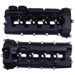 NewYall 5.0L Left and Right Engine Valve Cover for Land Rover LR4 2010-2013, Range Rover 2012-2022, Range Rover Sport 2010-2022