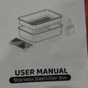 Stainless Steel Litter Box XXL