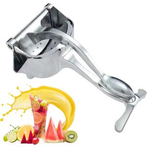 Premium Heavy Duty Hand Juicer Press - Manual Citrus & Fruit Juice Squeezer for Oranges, Lemons, Pomegranates - Dishwasher Safe, Easy Clean Extractor
