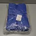 Extra Large Moving Bags - 8-Pack Heavy Duty Storage Duffel - Sturdy Backpack Straps Handles, Zippers - Reusable Moving Storage Bags for Clothes - Folding Collapsible Storage Tote Bag Set  Blue