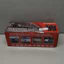 Camper Wheel Chock Stabilizer 2 Sets, Upgraded Side Grain Heavy Duty X-Shaped Stabilizer Wheel Chock RV Travel Trailer Accessories Anti-Move Anti Rust Coating Tire Chalks